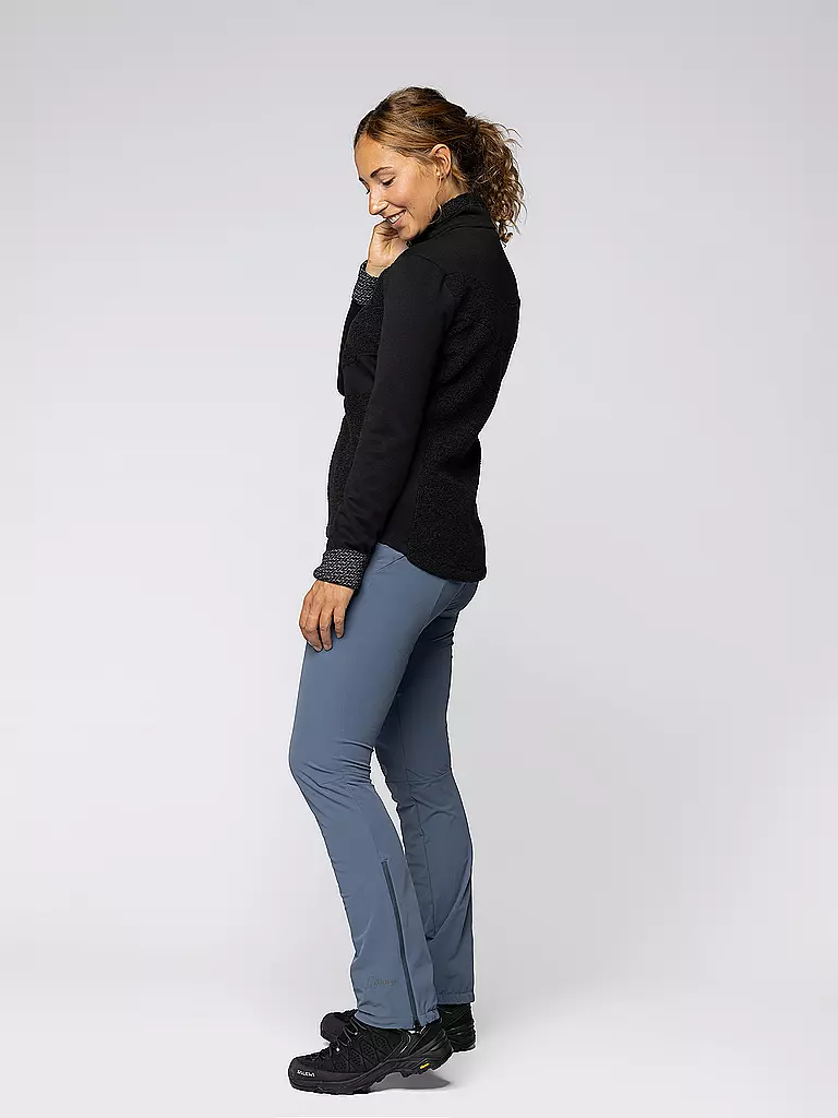 LAMUNT | Damen Fleecejacke Sophia Cozy | schwarz