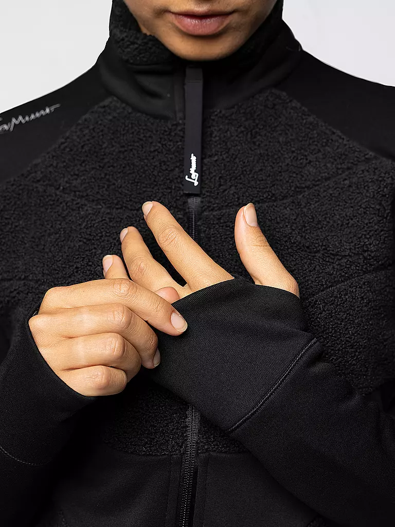 LAMUNT | Damen Fleecejacke Sophia Cozy | schwarz