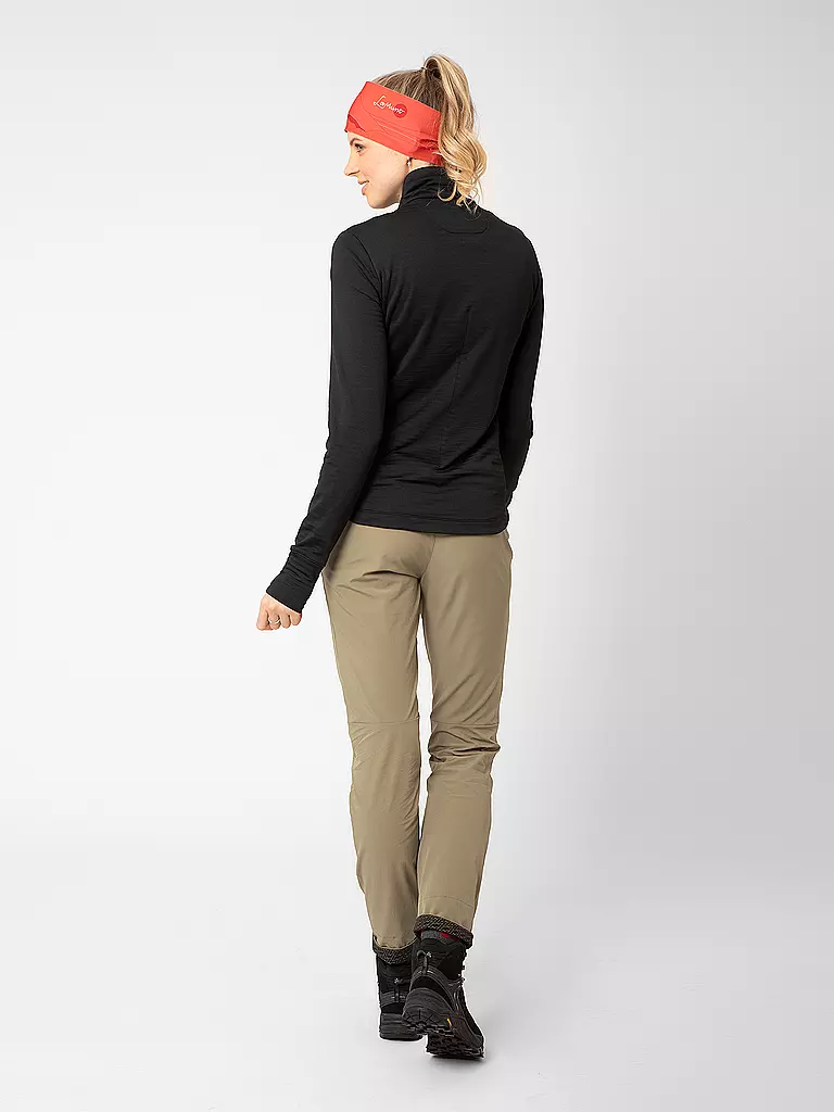 LAMUNT | Damen Funktions Zipshirt Nora | weiss