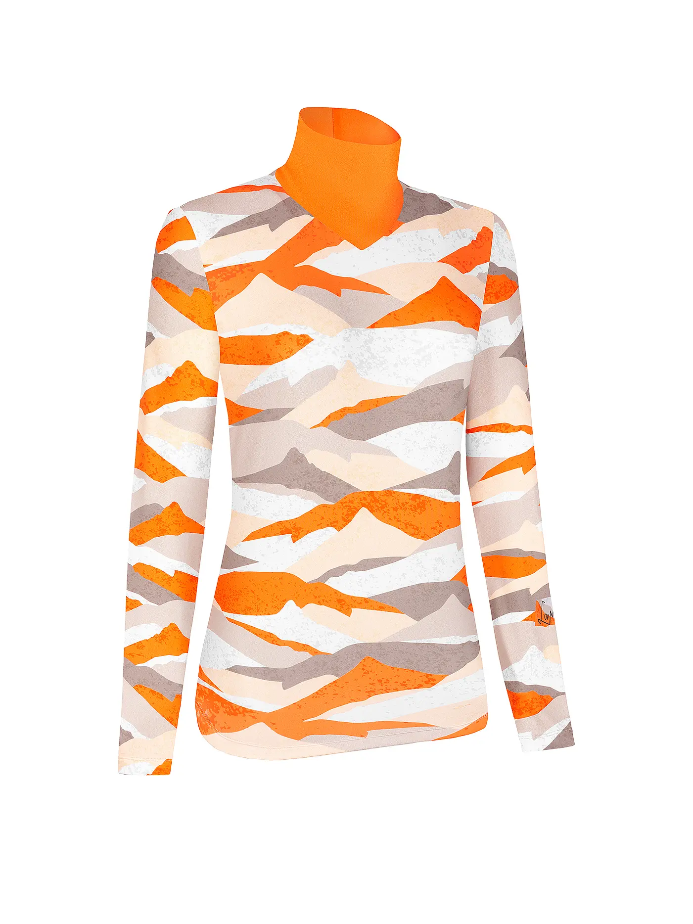 LAMUNT | Damen Funktionsshirt Ivana Tech Arty | orange