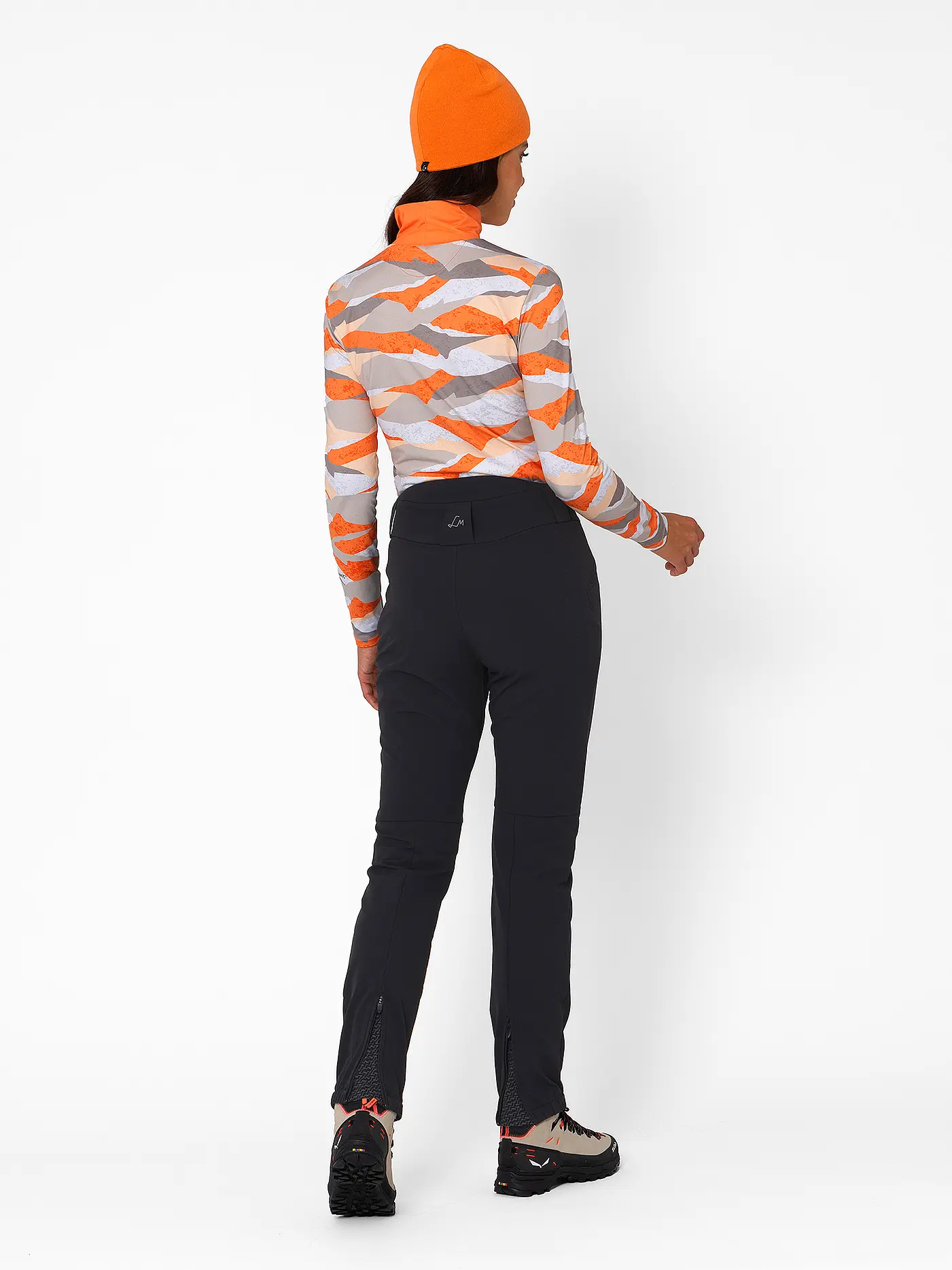 LAMUNT | Damen Funktionsshirt Ivana Tech Arty | orange