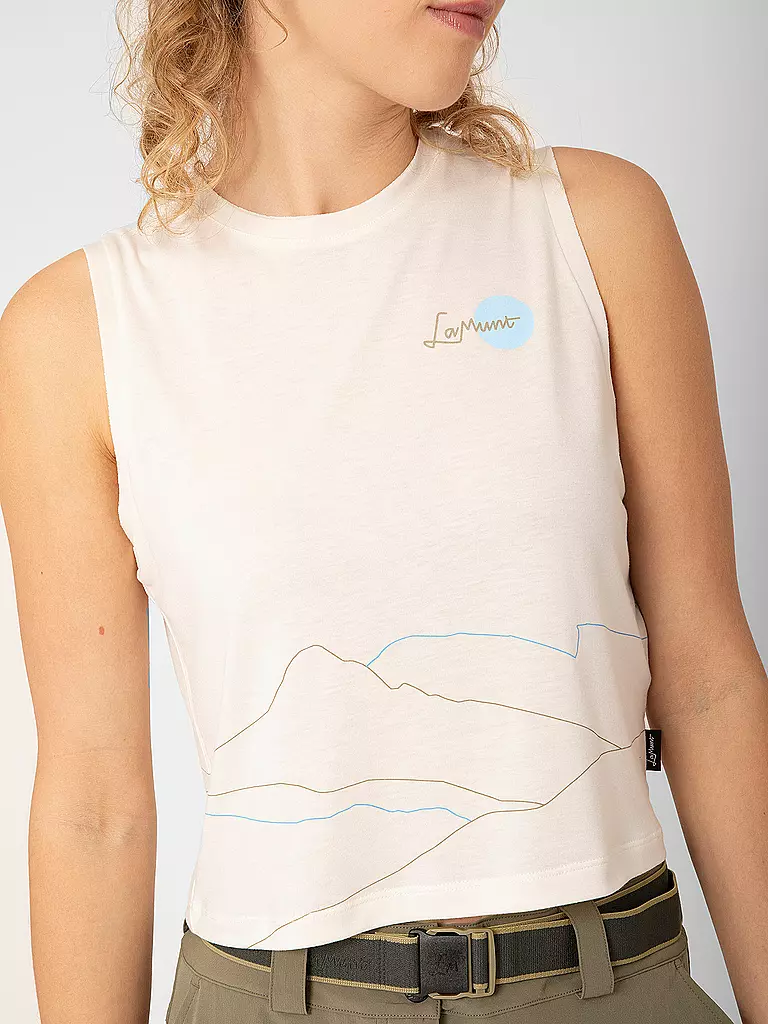 LAMUNT | Damen Funktionstank Betty Iconic | weiss