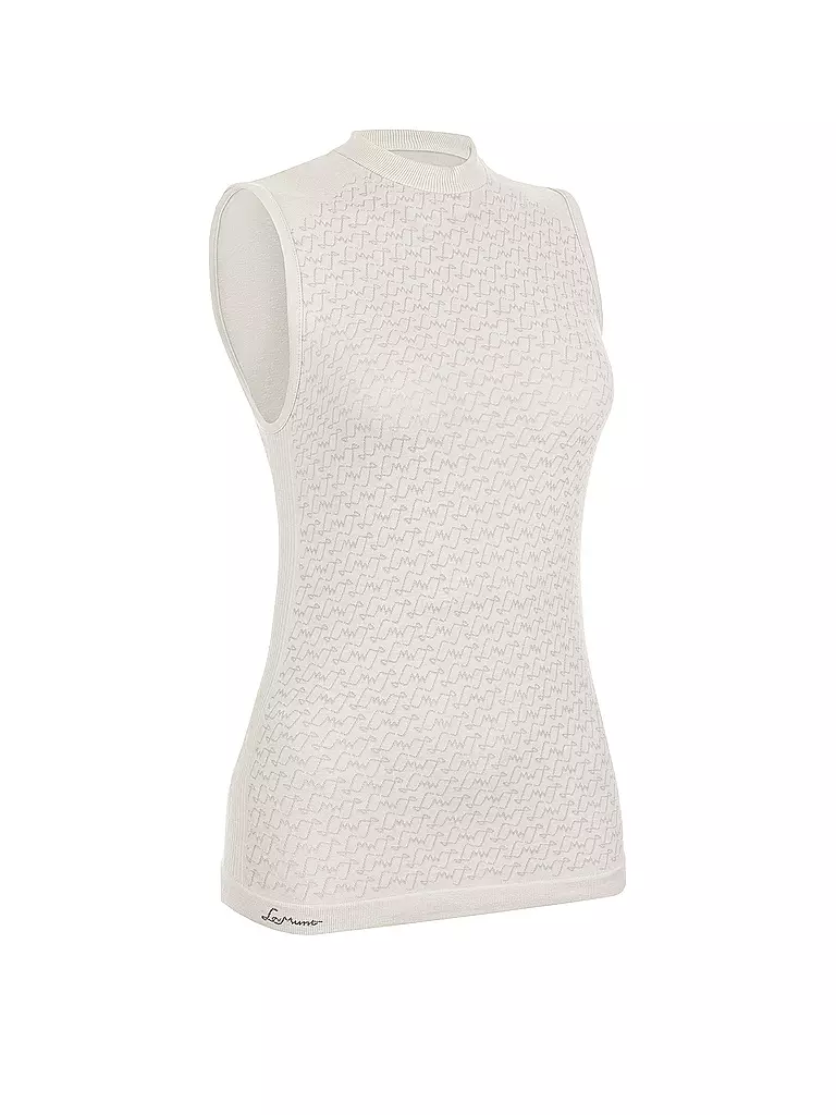 LAMUNT | Damen Funktionstop Alice Cashmere | weiss
