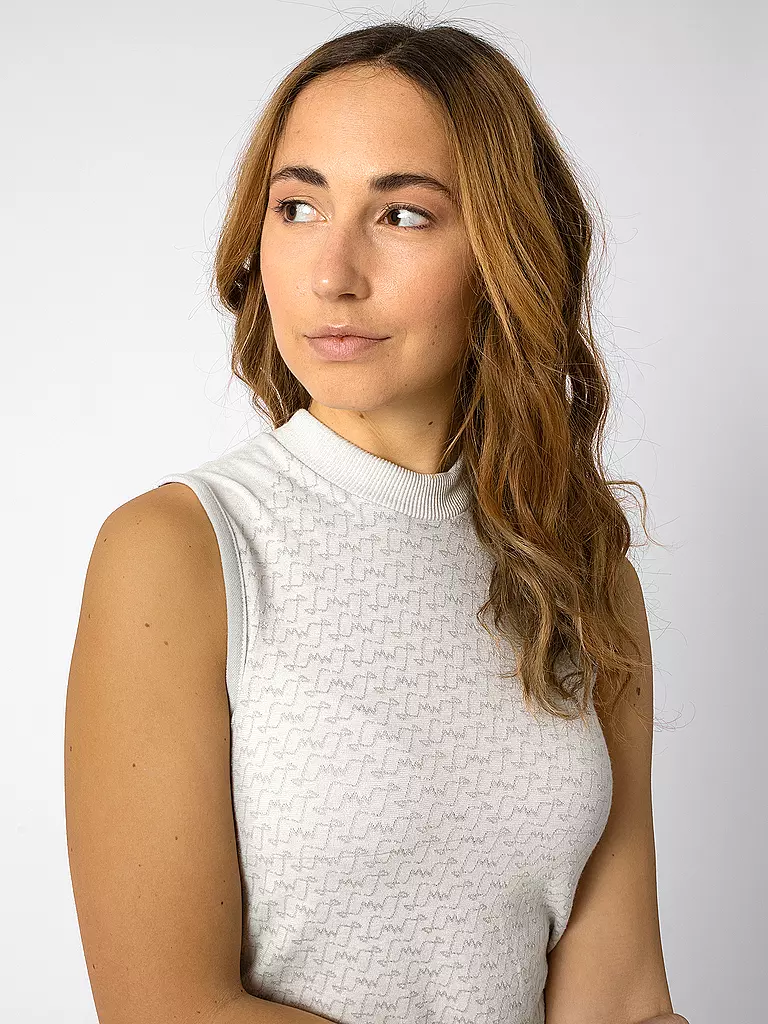 LAMUNT | Damen Funktionstop Alice Cashmere | weiss