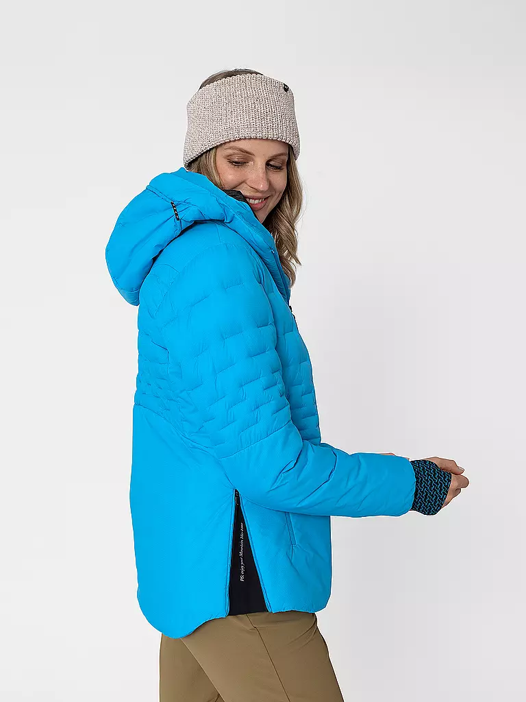 LAMUNT | Damen Isojacke Luisa Remoca Hoodie | blau