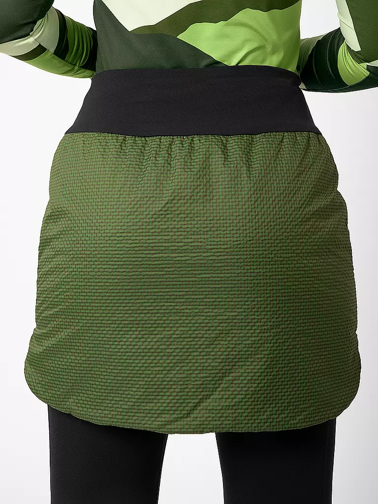 LAMUNT | Damen Isoskirt Irmi Remoca Pad® Wendbar | dunkelgrün