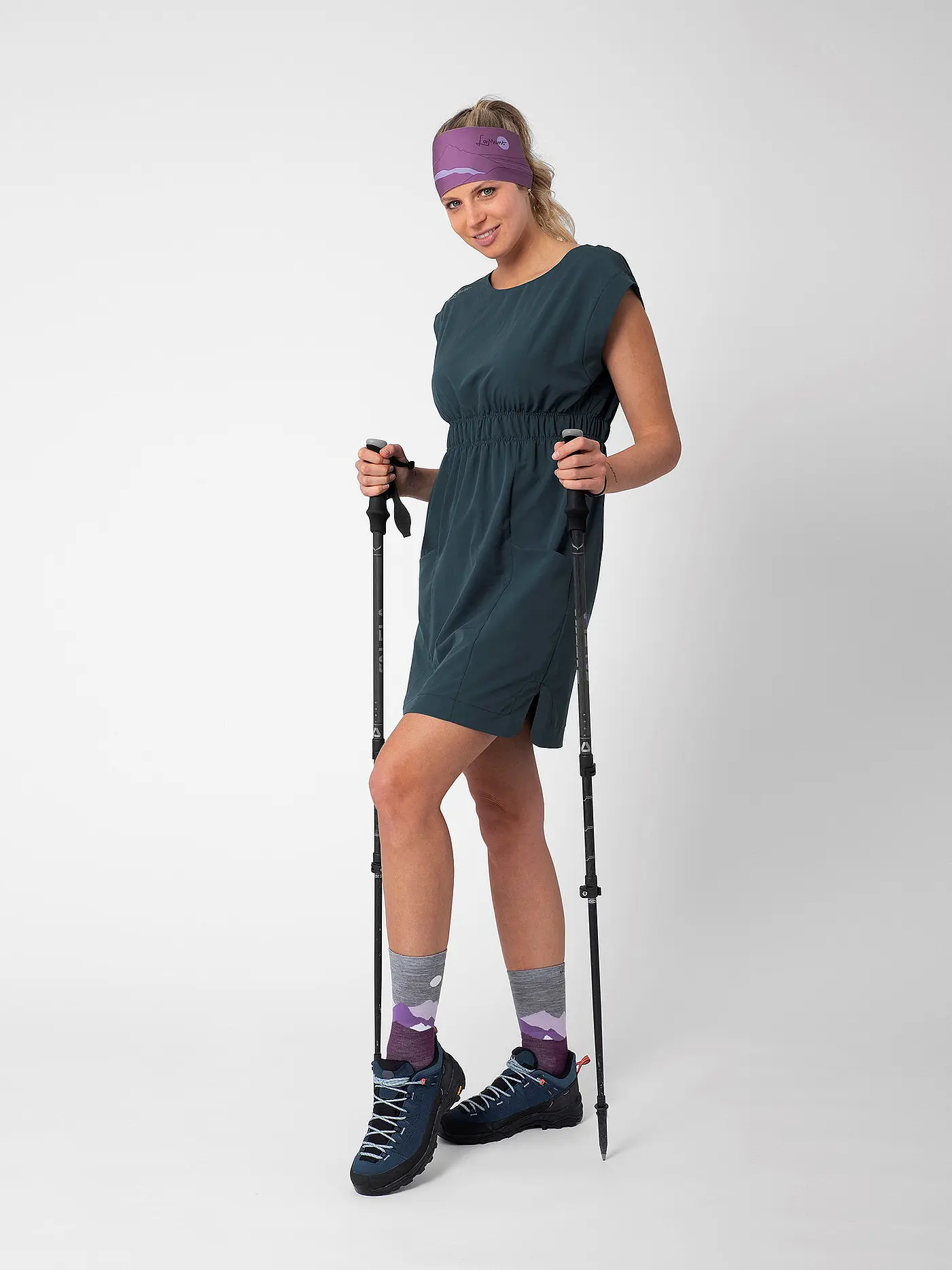 LAMUNT | Damen Kleid TERESA LIGHT TECH | dunkelblau