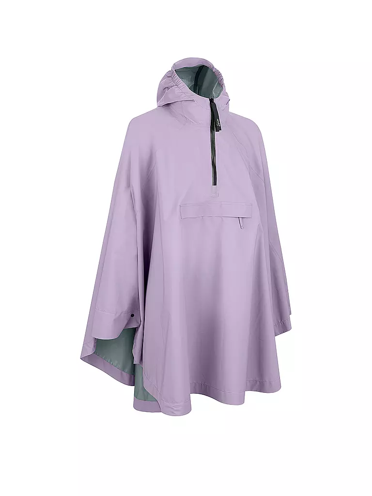 LAMUNT | Damen Regenponcho Brigitte WASSERDICHT | beere