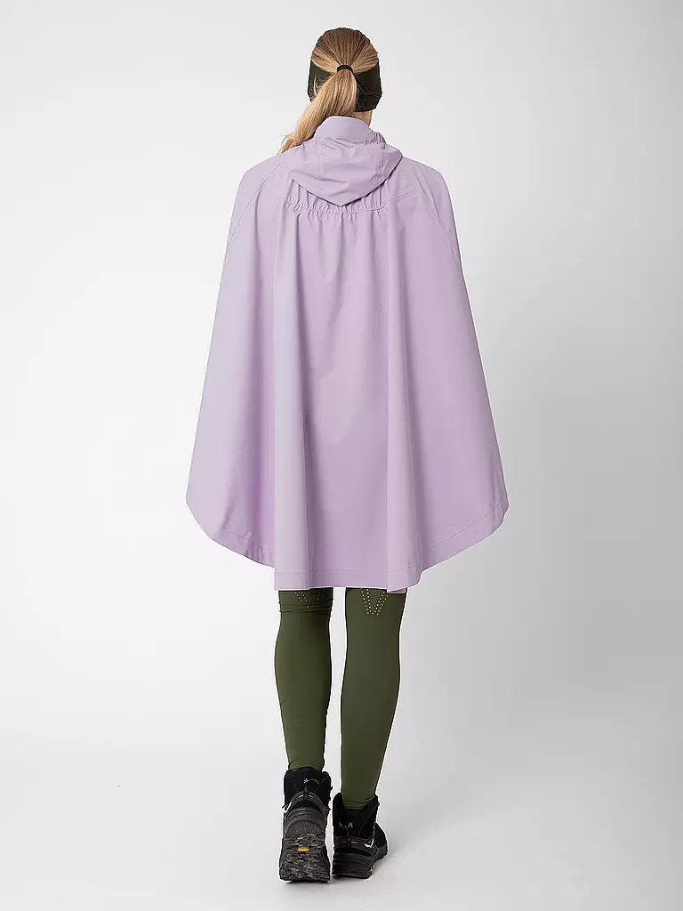 LAMUNT | Damen Regenponcho Brigitte WASSERDICHT | beere