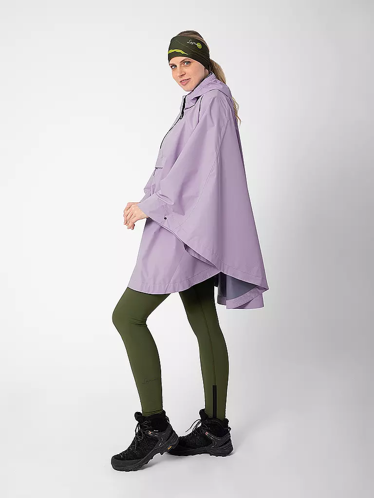 LAMUNT | Damen Regenponcho Brigitte WASSERDICHT | beere