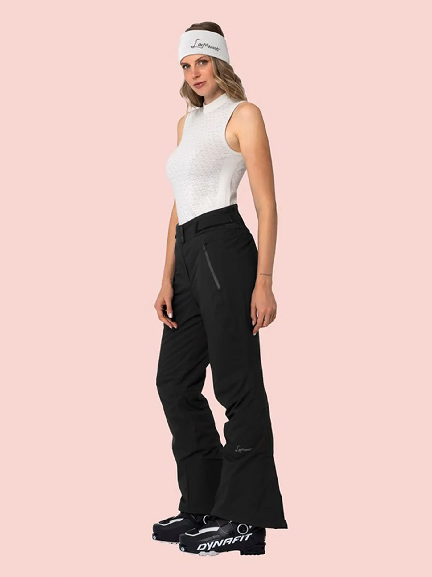 LAMUNT | Damen Tourenhose Tiziana Remoca 2L warm | schwarz