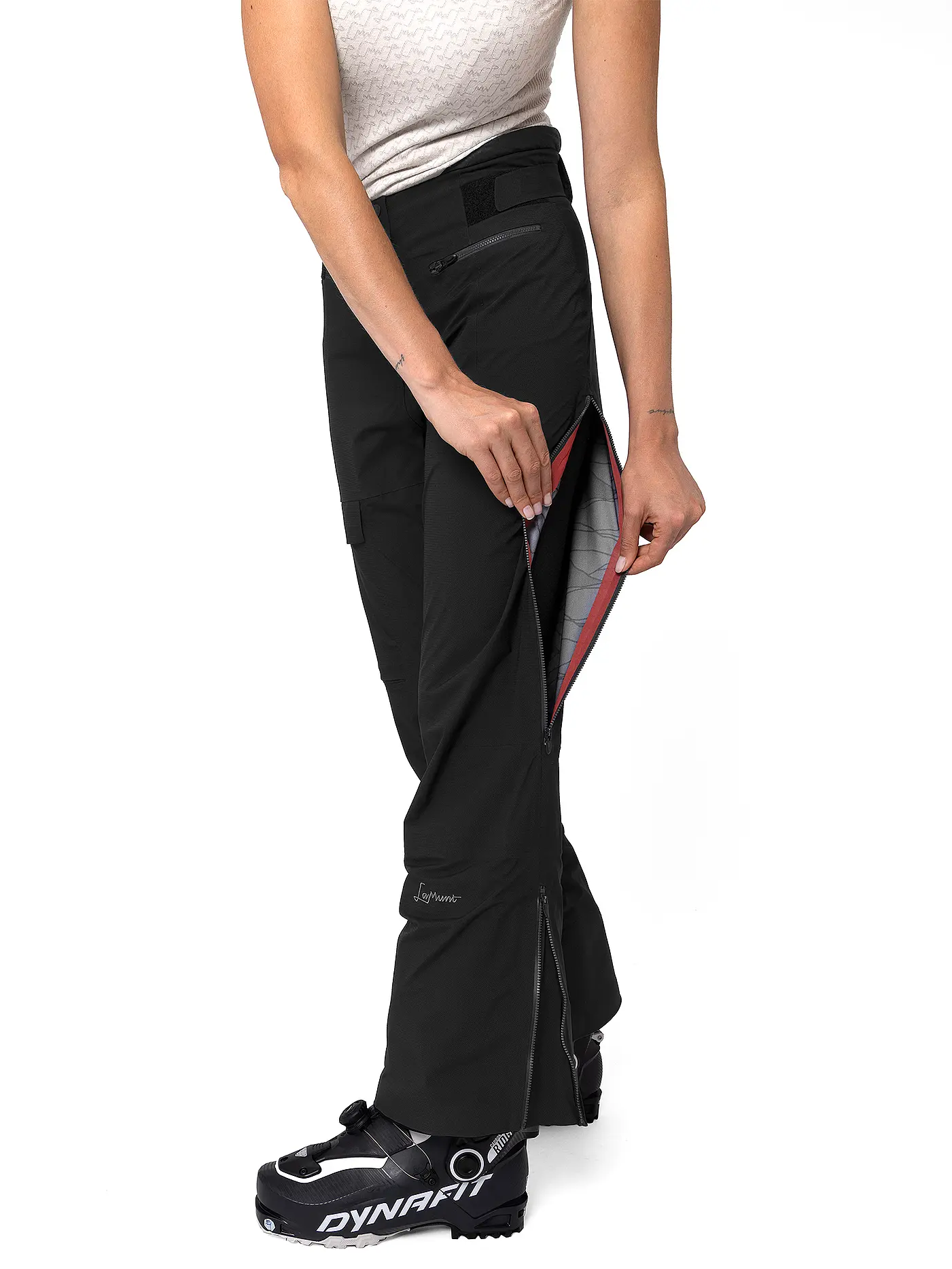 LAMUNT | Damen Tourenhose Tiziana Remoca 2L warm | schwarz