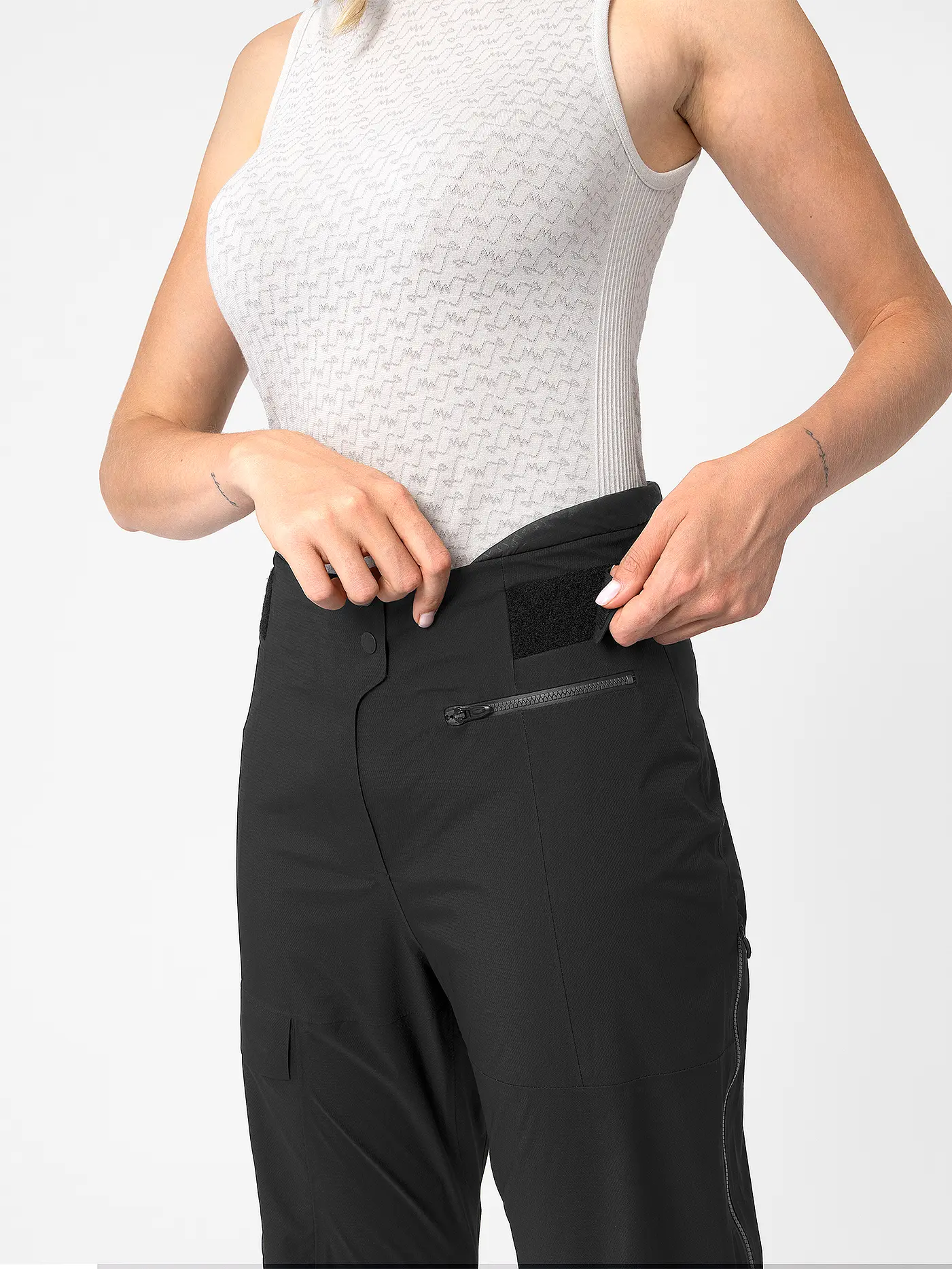 LAMUNT | Damen Tourenhose Tiziana Remoca 2L warm | schwarz