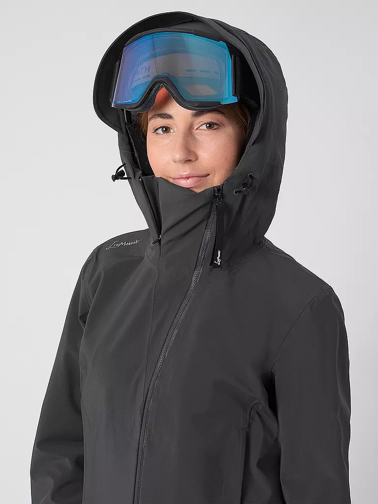 LAMUNT | Damen Tourenjacke Giada 3L Waterproof Hoodie | schwarz
