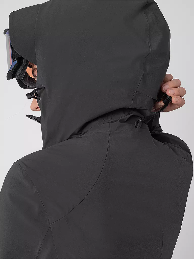 LAMUNT | Damen Tourenjacke Giada 3L Waterproof Hoodie | schwarz