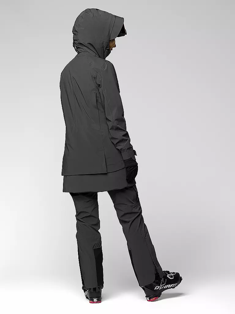 LAMUNT | Damen Tourenjacke Giada 3L Waterproof Hoodie | schwarz