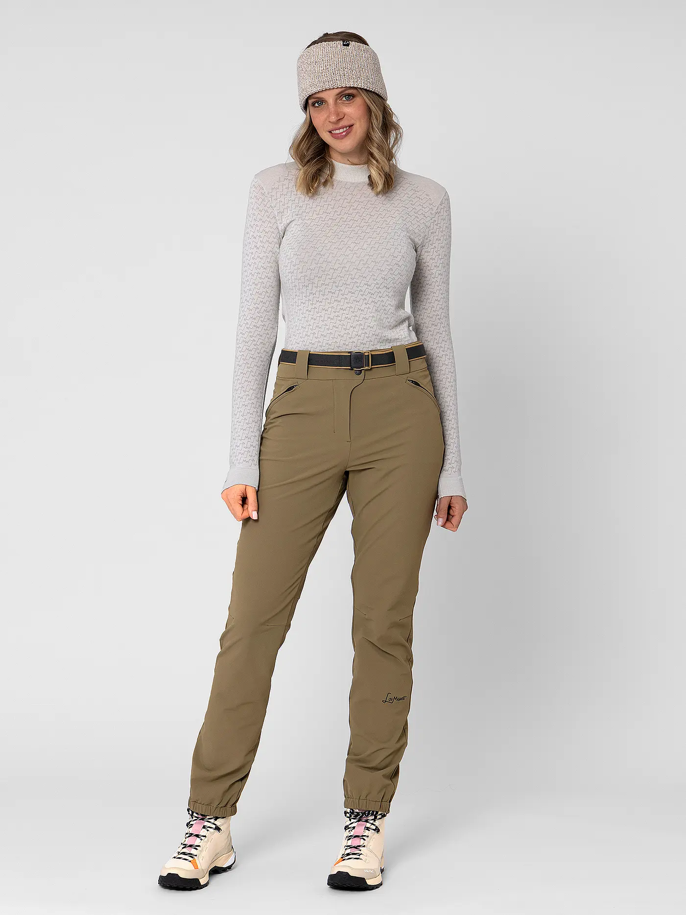LAMUNT | Damen Wanderhose MIchaela Winter Mountain | camel
