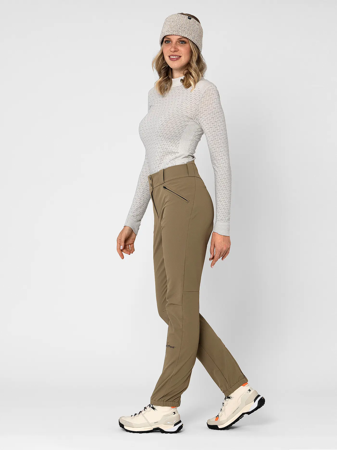 LAMUNT | Damen Wanderhose MIchaela Winter Mountain | camel