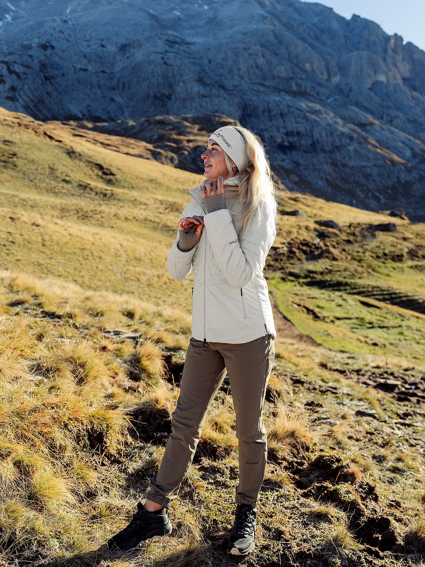 LAMUNT | Damen Wanderhose MIchaela Winter Mountain | camel