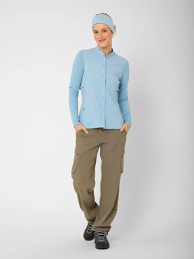 LAMUNT | Damen Wanderhose Serena Mnt Travel | hellbraun