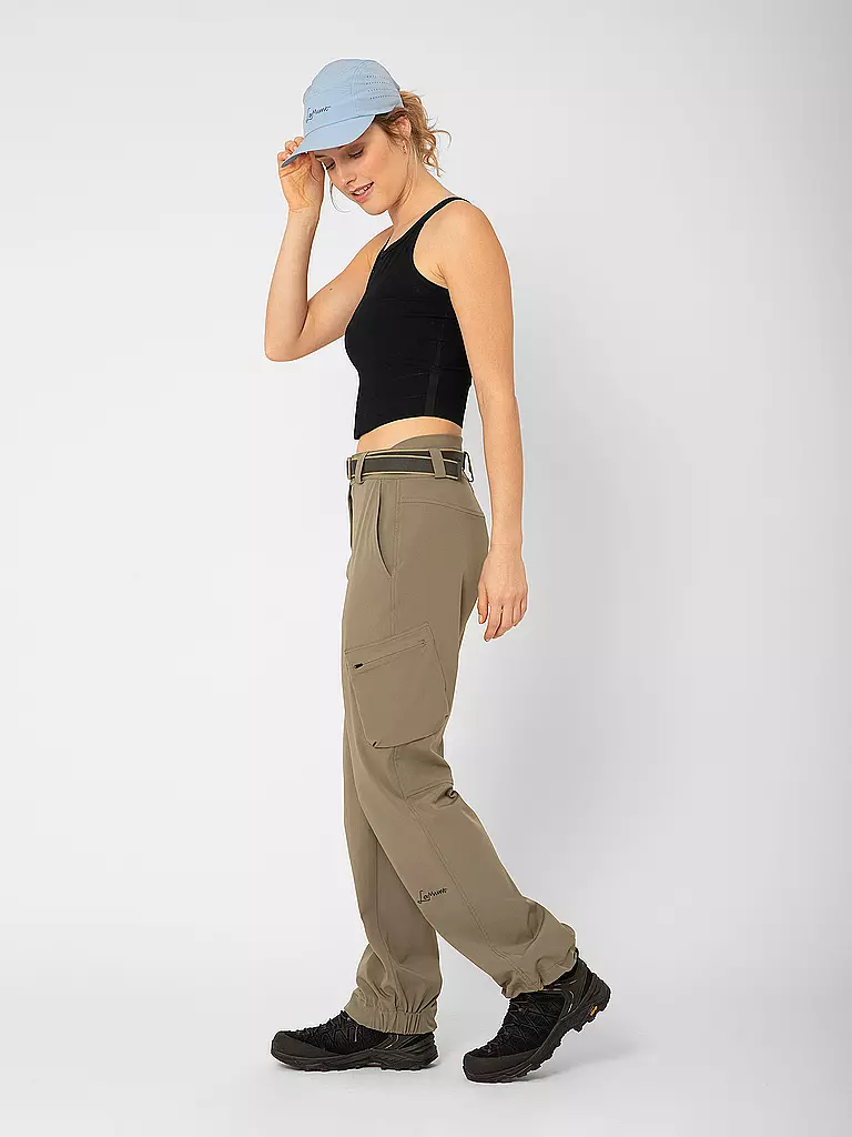 LAMUNT | Damen Wanderhose Serena Mnt Travel | hellbraun