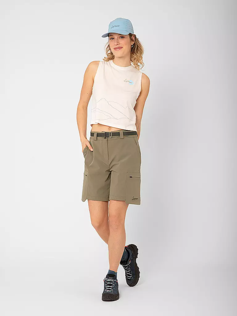 LAMUNT | Damen Wandershort Serena Mnt Travel | beige