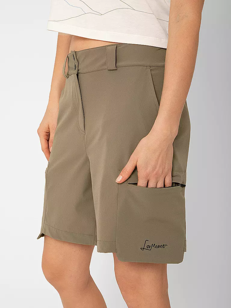 LAMUNT | Damen Wandershort Serena Mnt Travel | beige