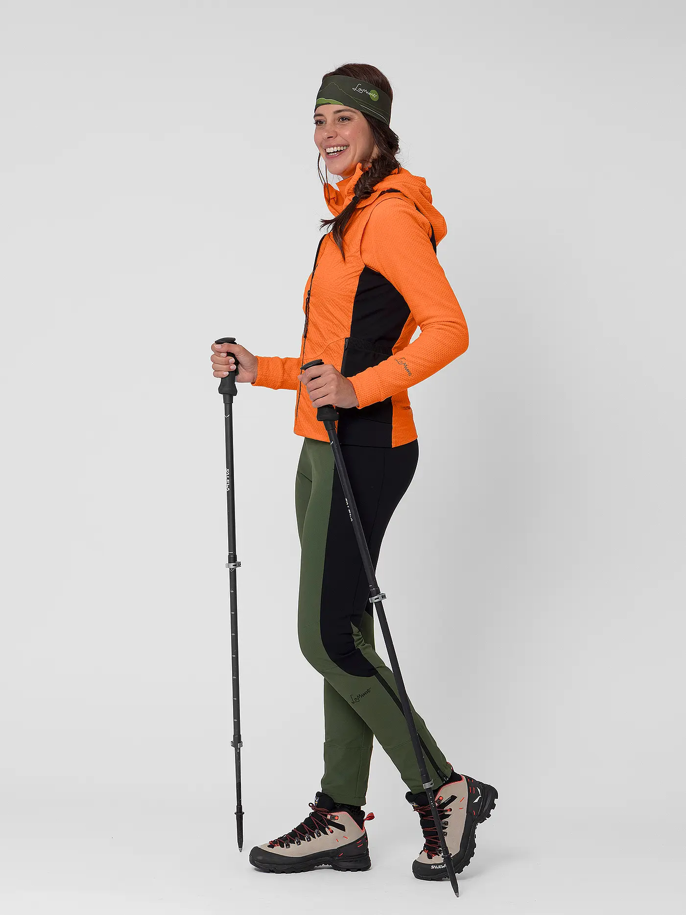 LAMUNT | Damen Weste ALESSIA POLARTEC® ALPHA® WIND | orange