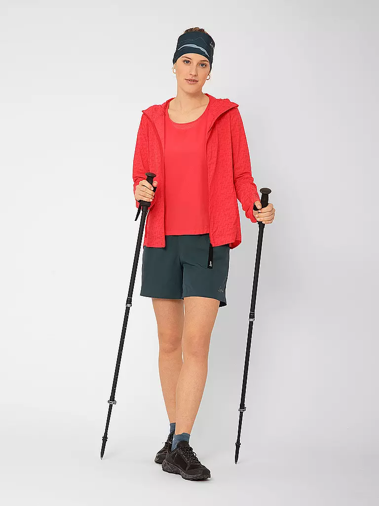 LAMUNT | Damen Windjacke Manuela Light Stretch | koralle
