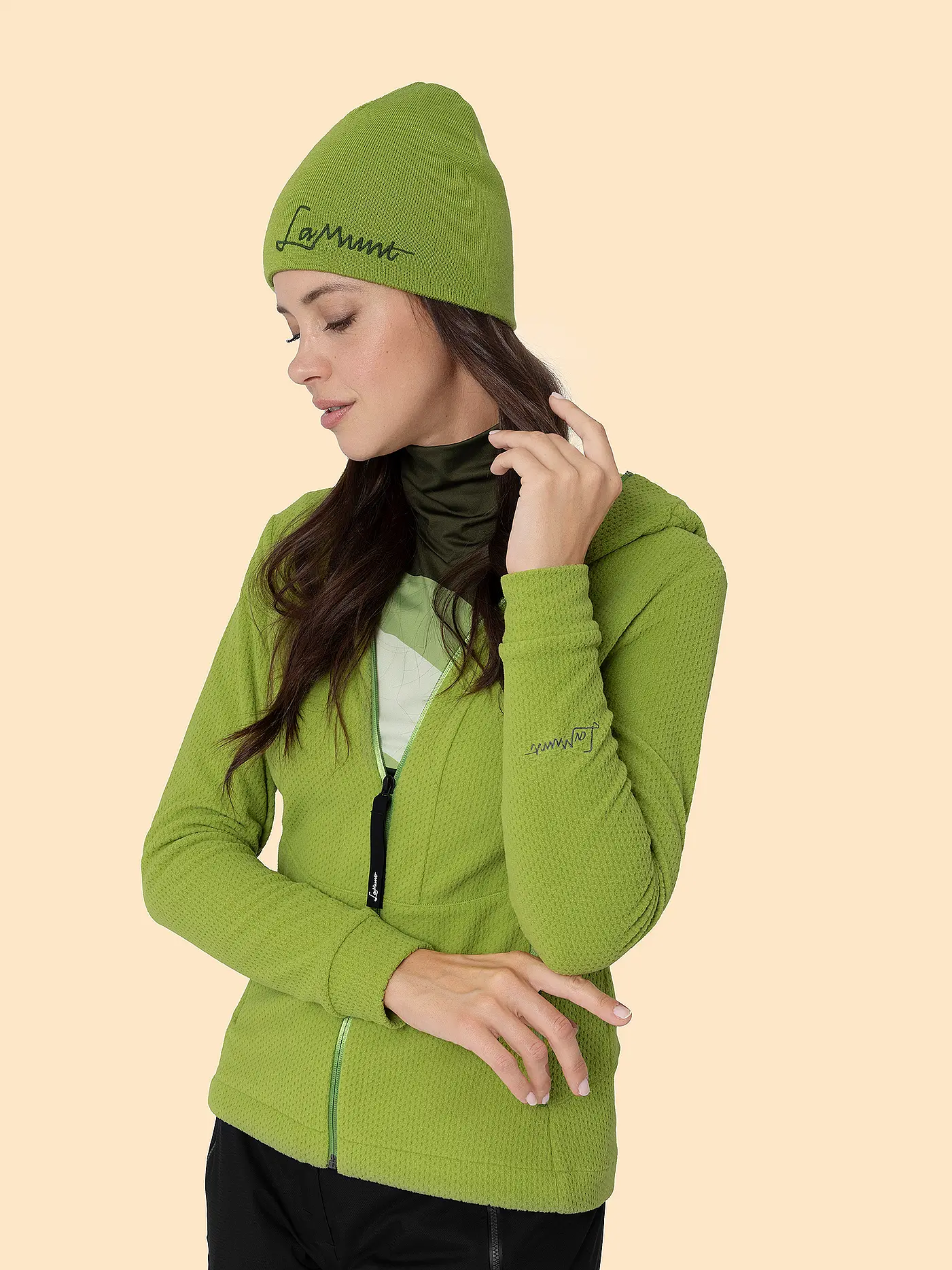 LAMUNT | Mütze Martha Iconic | grün