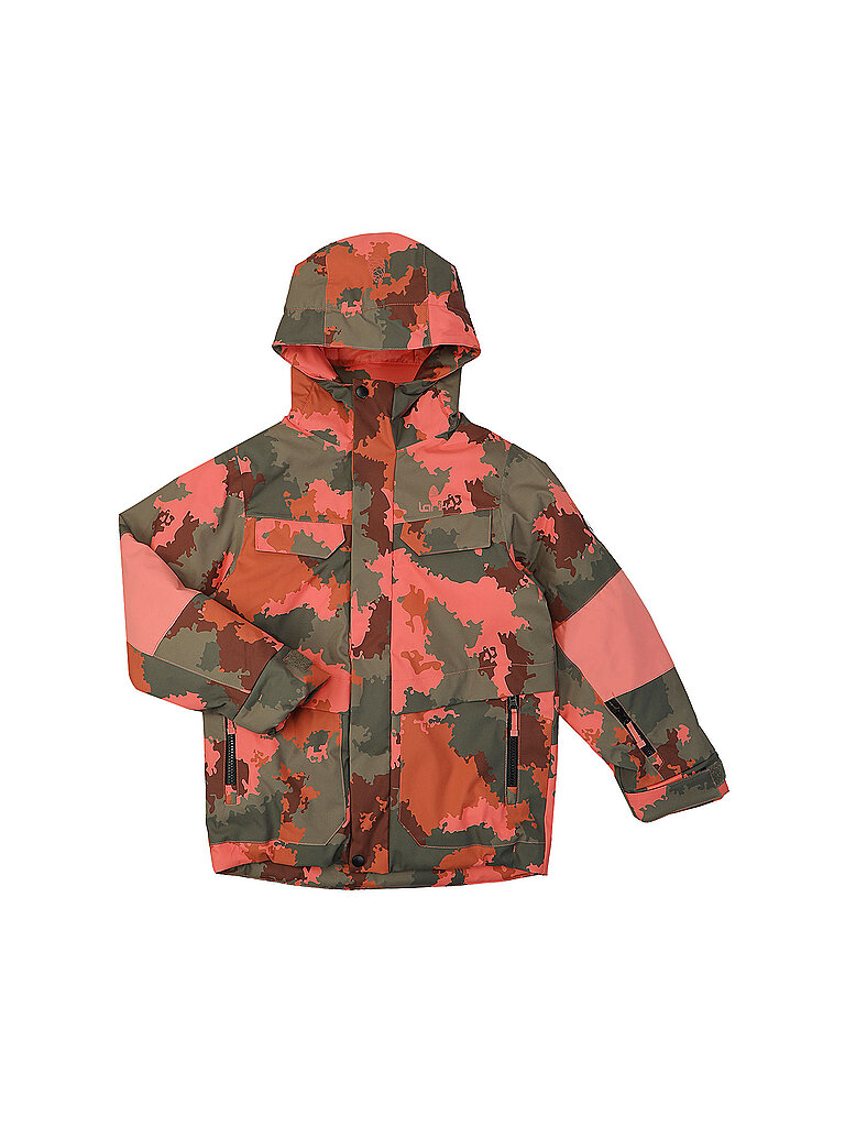 LARIX Jungen Skijacke orange | 128