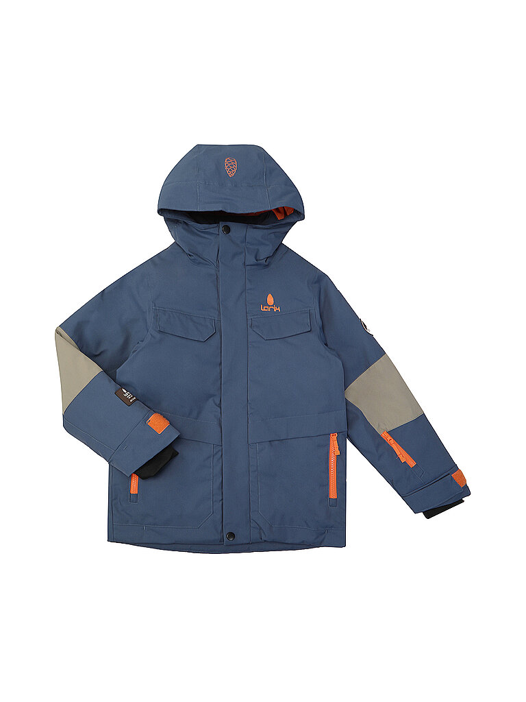 Larix Jungen Skijacke dunkelblau