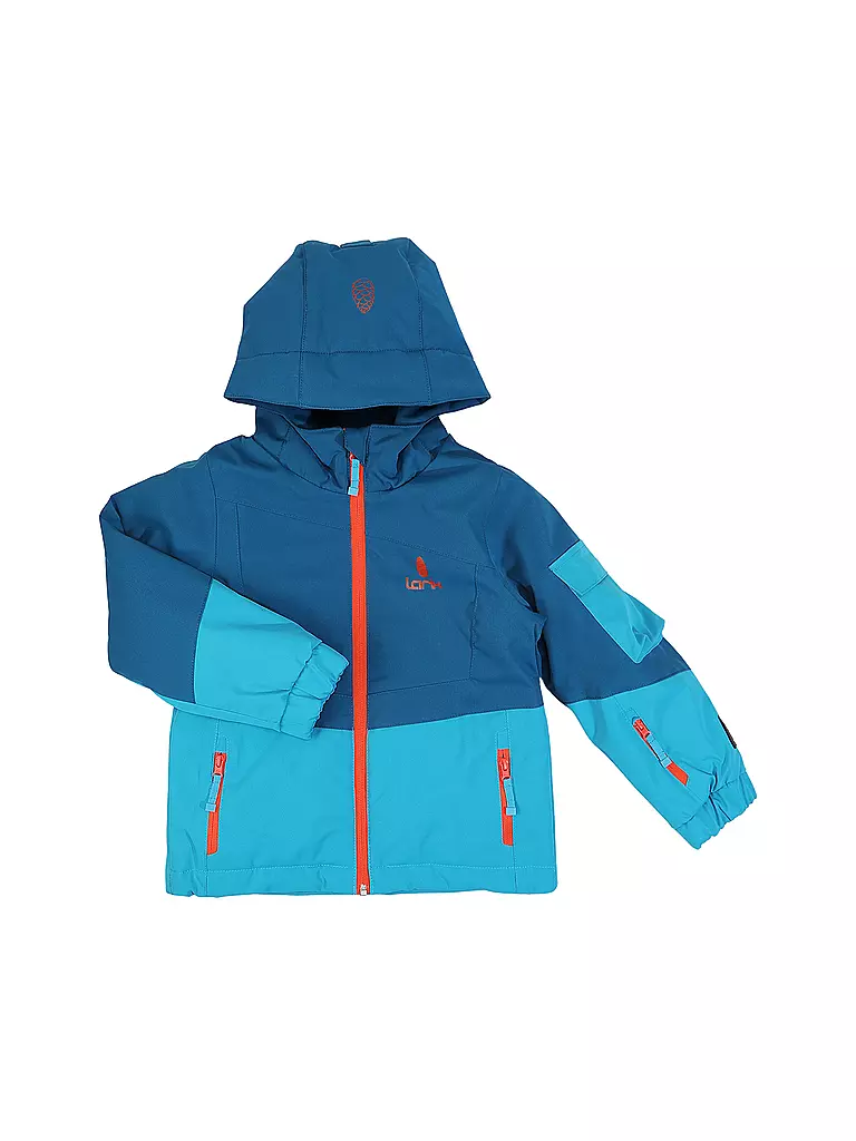 LARIX | Mini Kinder Skijacke | blau