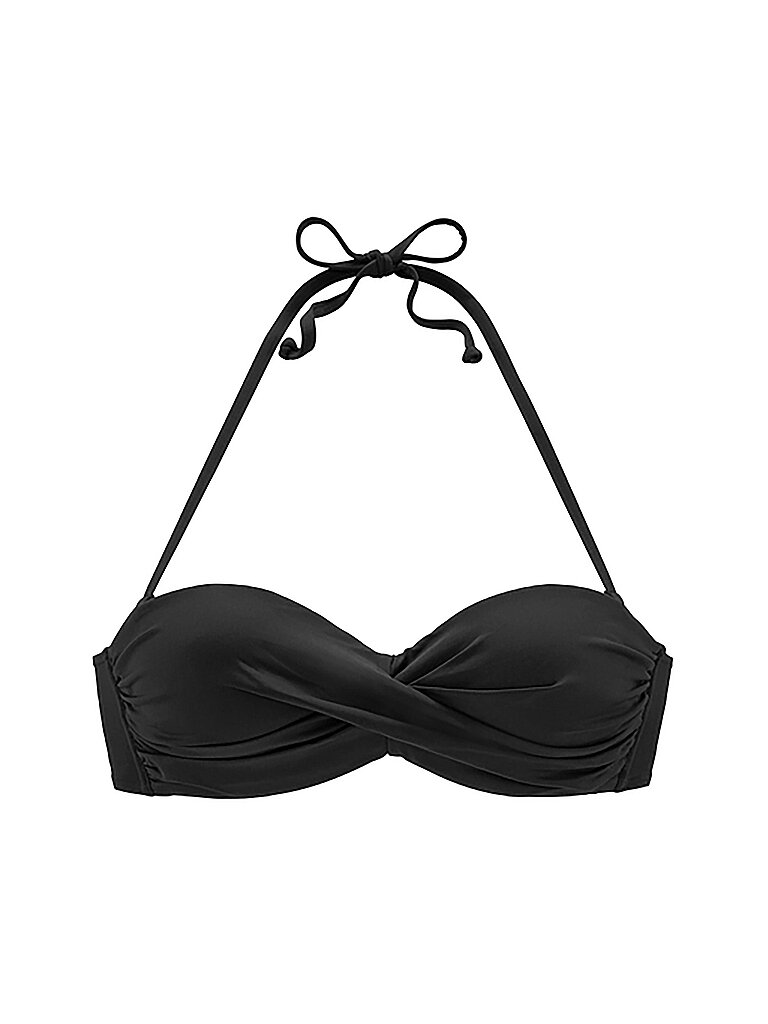 LASCANA Damen Bikinioberteil schwarz | 38C