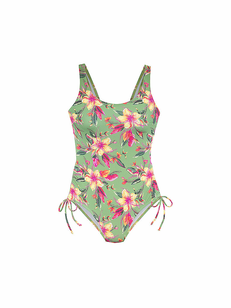 LASCANA Damen Badeanzug hellgrün | 34 A/B