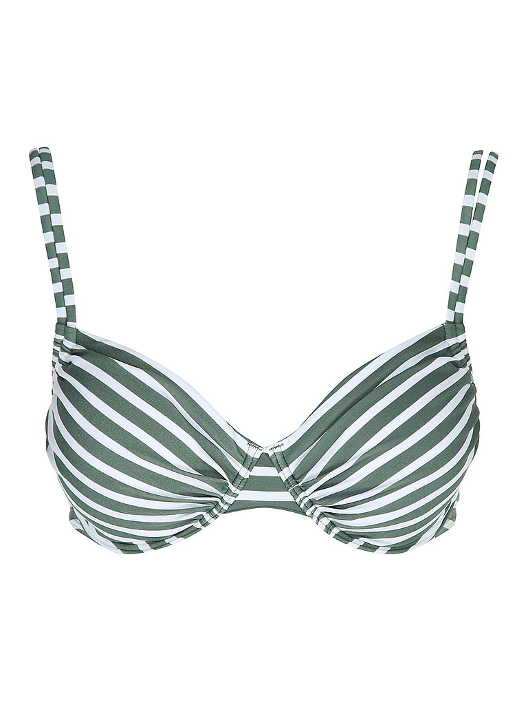 LASCANA Damen Bikinioberteil olive | 44D