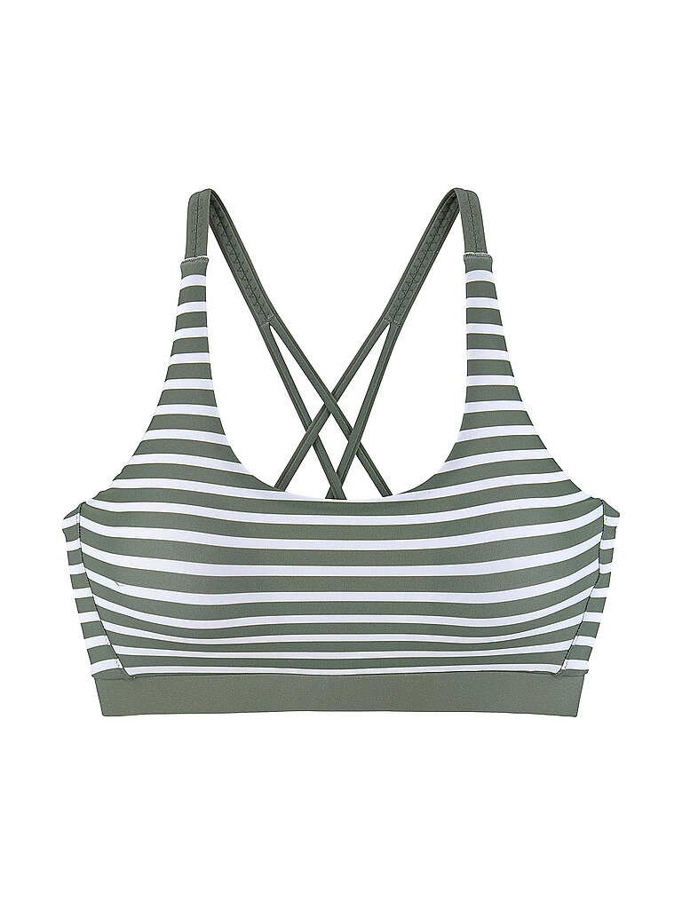 LASCANA Damen Bikinioberteil olive | 44