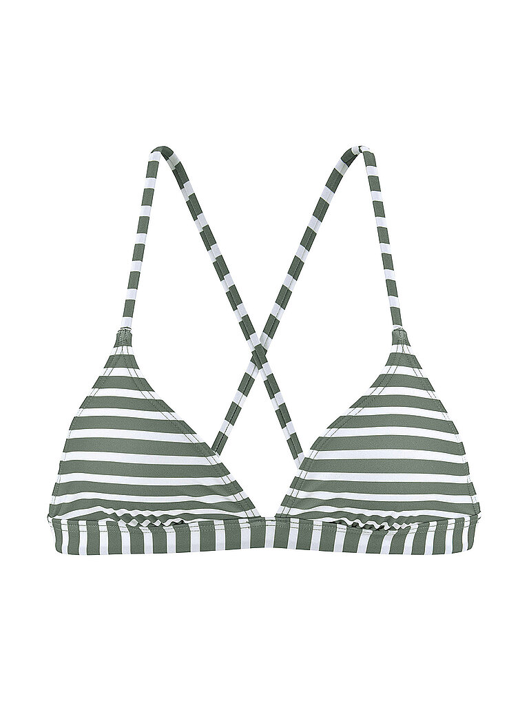 LASCANA Damen Bikinioberteil olive | 36 A/B