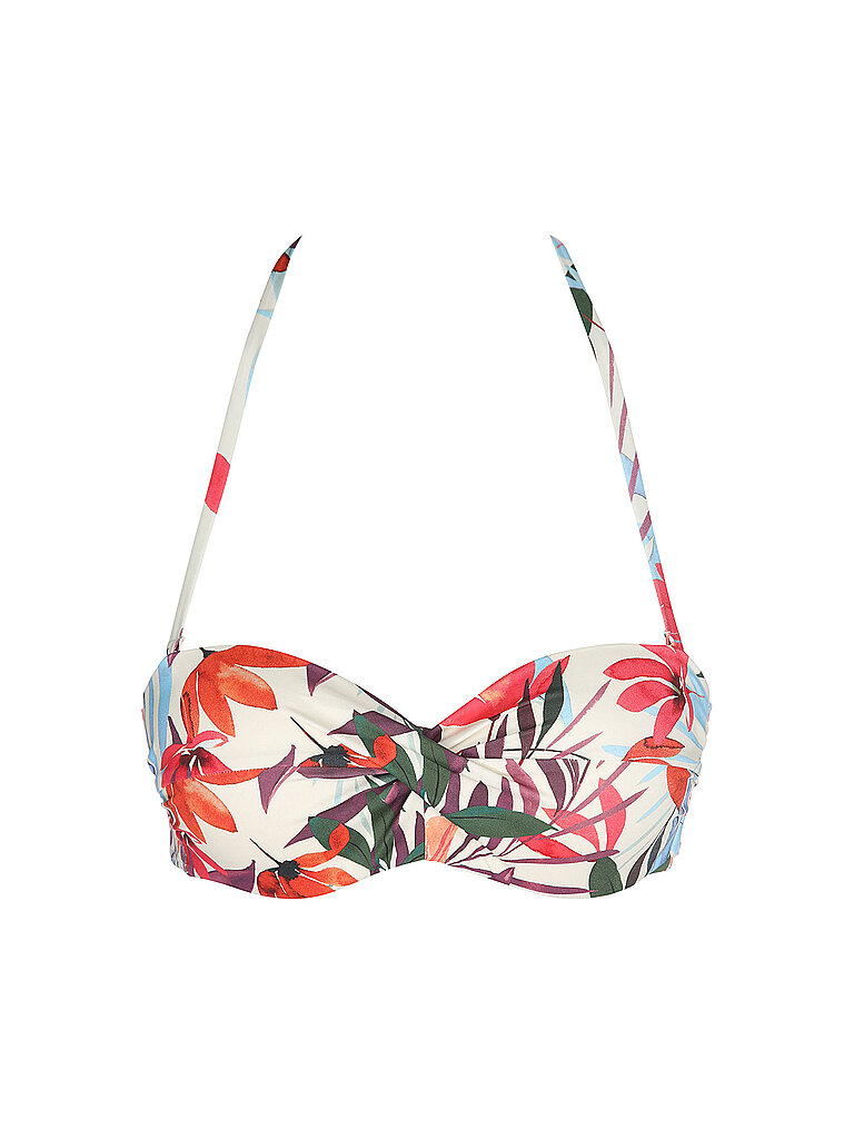 LASCANA Damen Bikinioberteil Bandeau creme | 36A