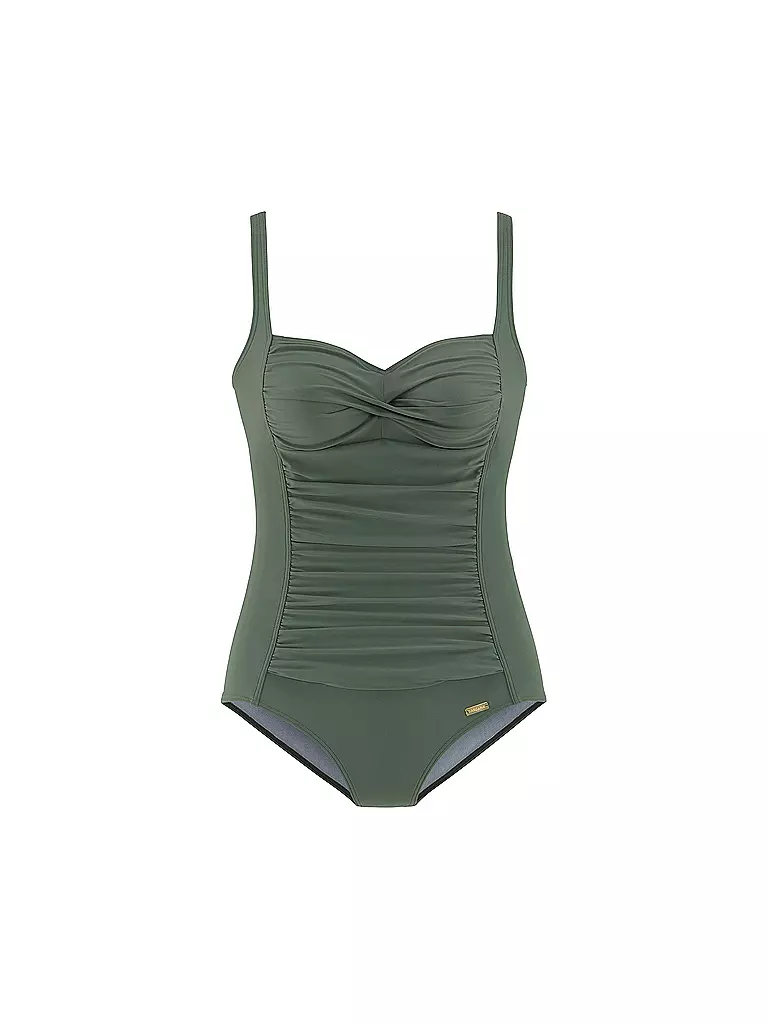 LASCANA | Damen Badeanzug | olive