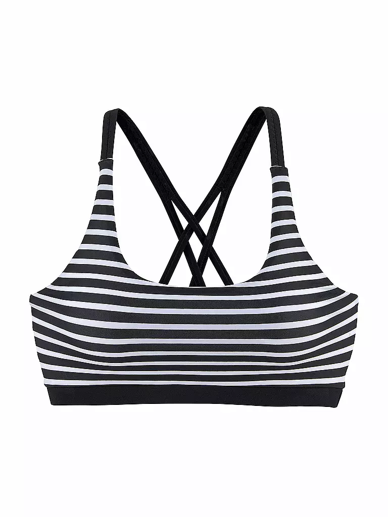 LASCANA | Damen Bikini Oberteil Bustier | schwarz