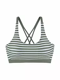 LASCANA | Damen Bikinioberteil | olive