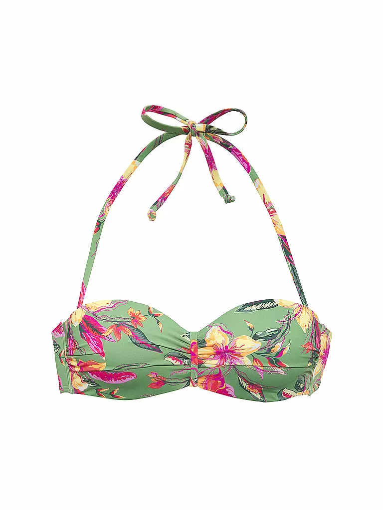 LASCANA | Damen Bikinioberteil | hellgrün