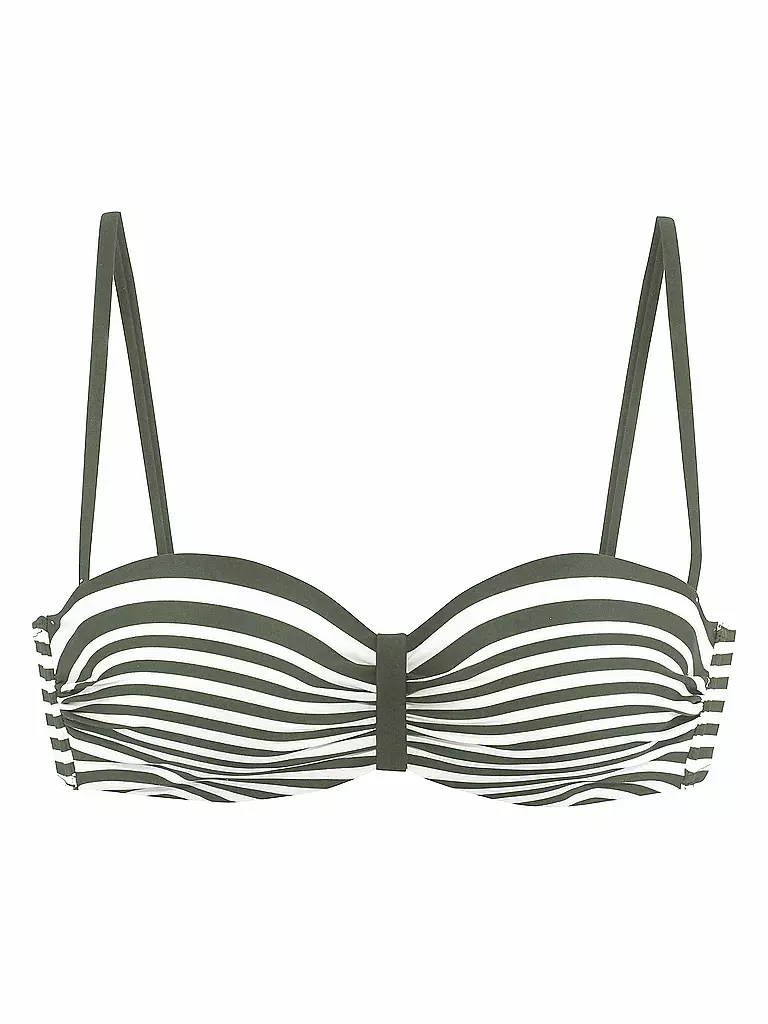 LASCANA | Damen Bikinioberteil | olive