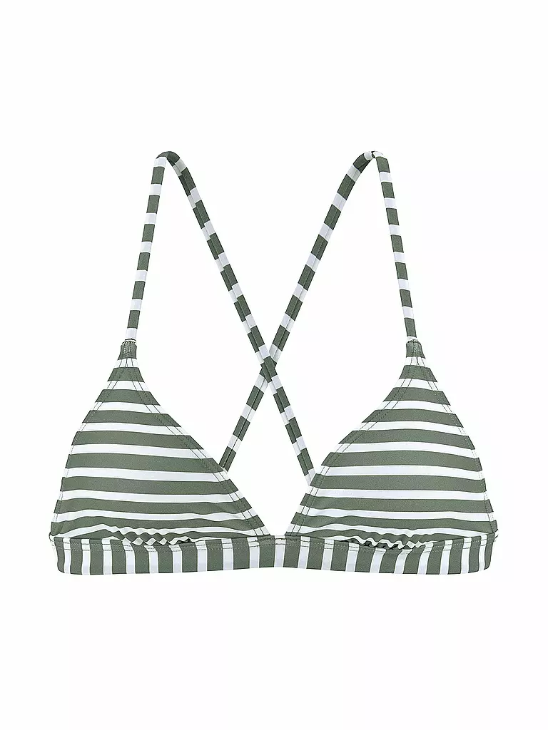 LASCANA | Damen Bikinioberteil | olive