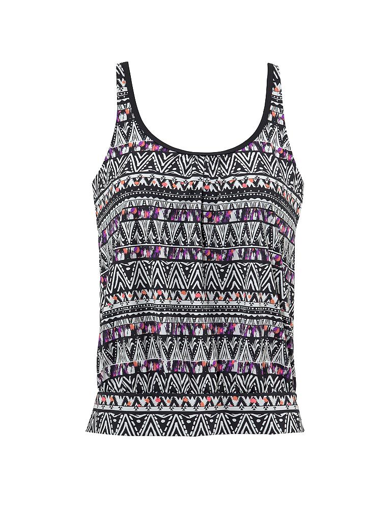 LASCANA | Damen Tankini-Oberteil | schwarz