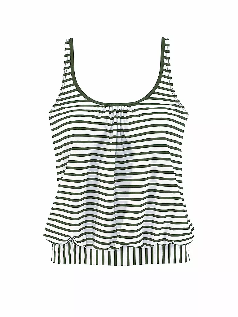 LASCANA | Damen Tankinioberteil | olive