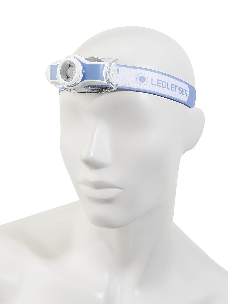 LED LENSER | Stirnlampe MH5 | blau