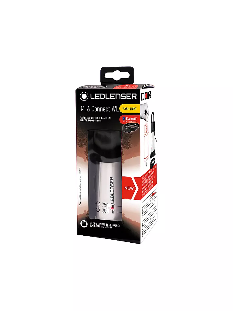 LEDLENSER | Smart Laterne ML6 Connect WL | schwarz