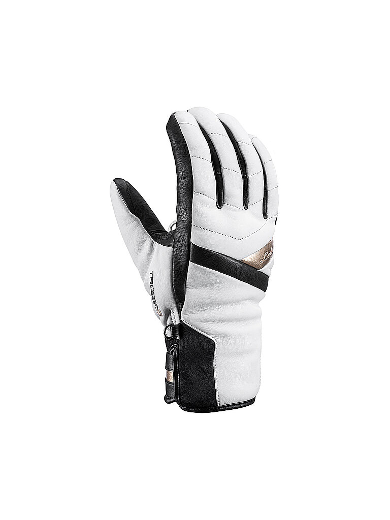 LEKI Damen Skihandschuh Snowfox 3D weiß | 6,5